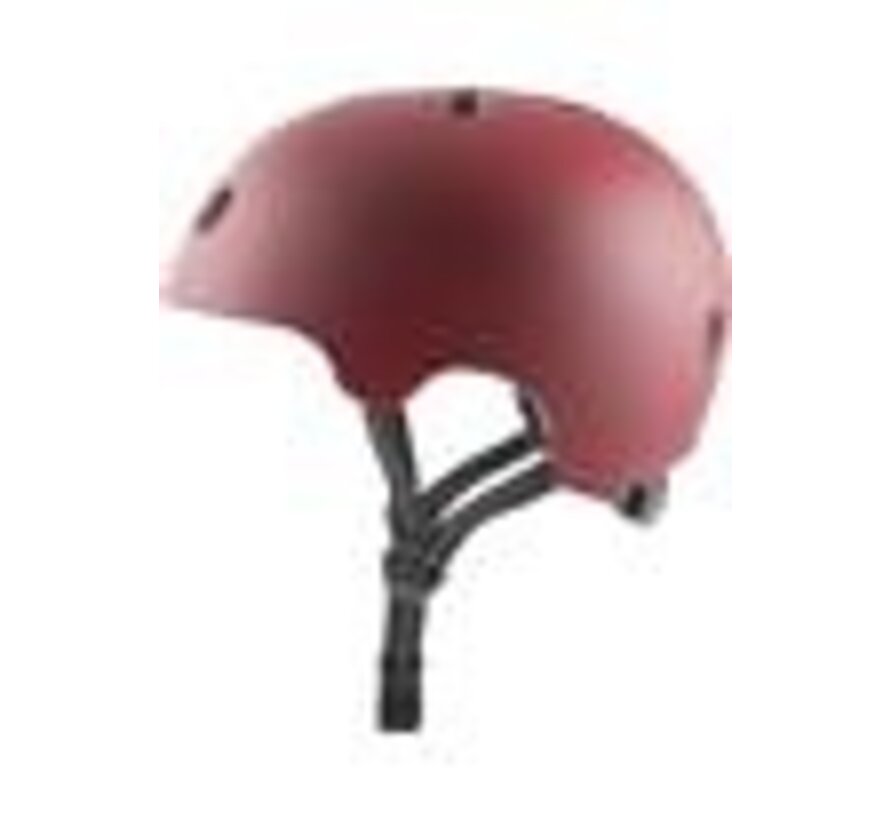 Casco Meta TSG Satin Oxblood