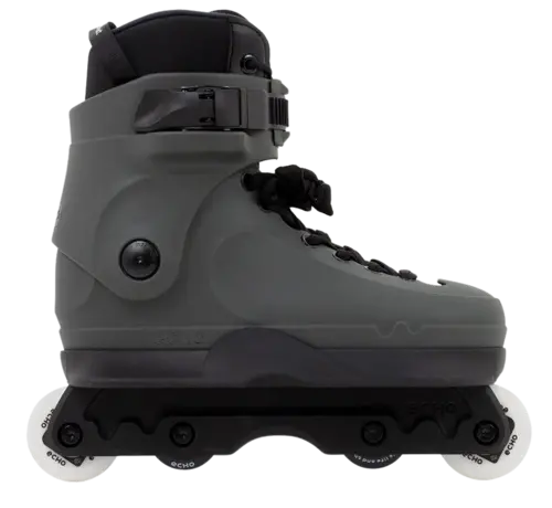 Echo Skates Echo Verve Aggressive Skates Graphite – Duurzame en Comfortabele Skates voor Elk Niveau