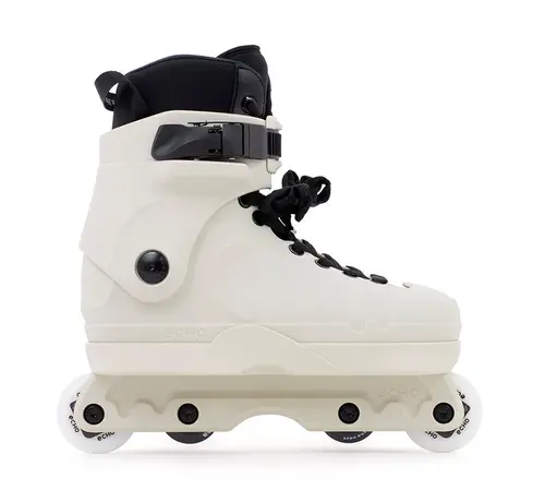Echo Skates Echo Verve Aggressive Skates Cream – Durable and Comfortable Skates for All Levels