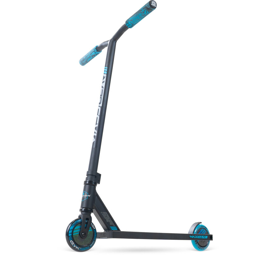 MGP MG3 Zen Stuntstep Zwart/Blauw – Stevige Stuntstep voor Kinderen vanaf 8 Jaar