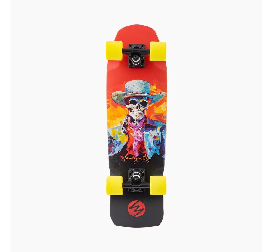 Landyachtz Dinghy Cruiser Legend 29": Crucero compacto y maniobrable para uso diario