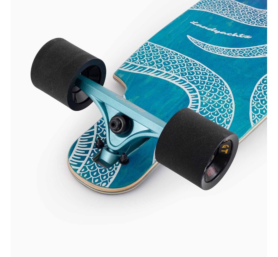Longboard Drop Cat Python 33" de Landyachtz – Compact, confortable et ultra-maniable