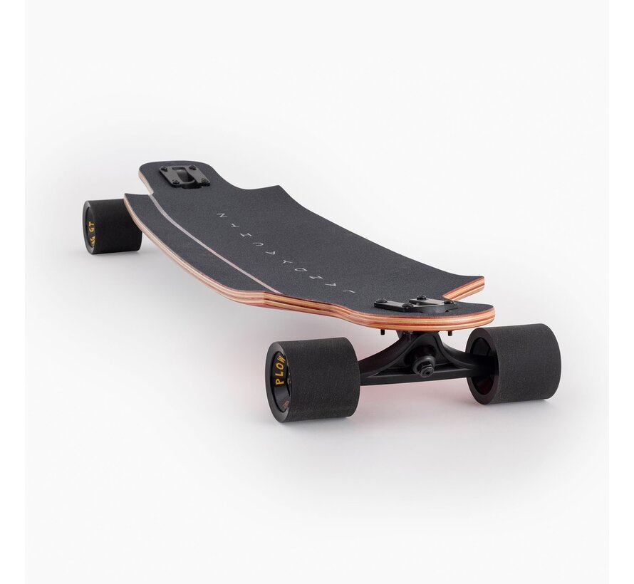 Landyachtz Drop Cat Python 38" Drop Through Longboard – Stabiler und komfortabler Cruiser für den täglichen Gebrauch