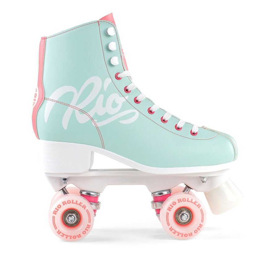 Rio Roller Script Comfortable Pastel Roller Skates