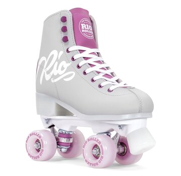 Rio Roller Rio Roller Script Rollschuhe Grau Lila
