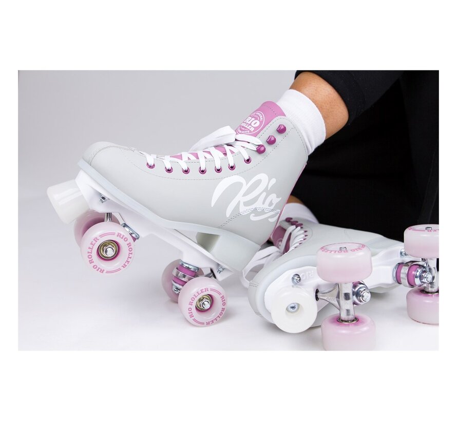 Rio Roller Script – Bequeme Rollschuhe in Pastell