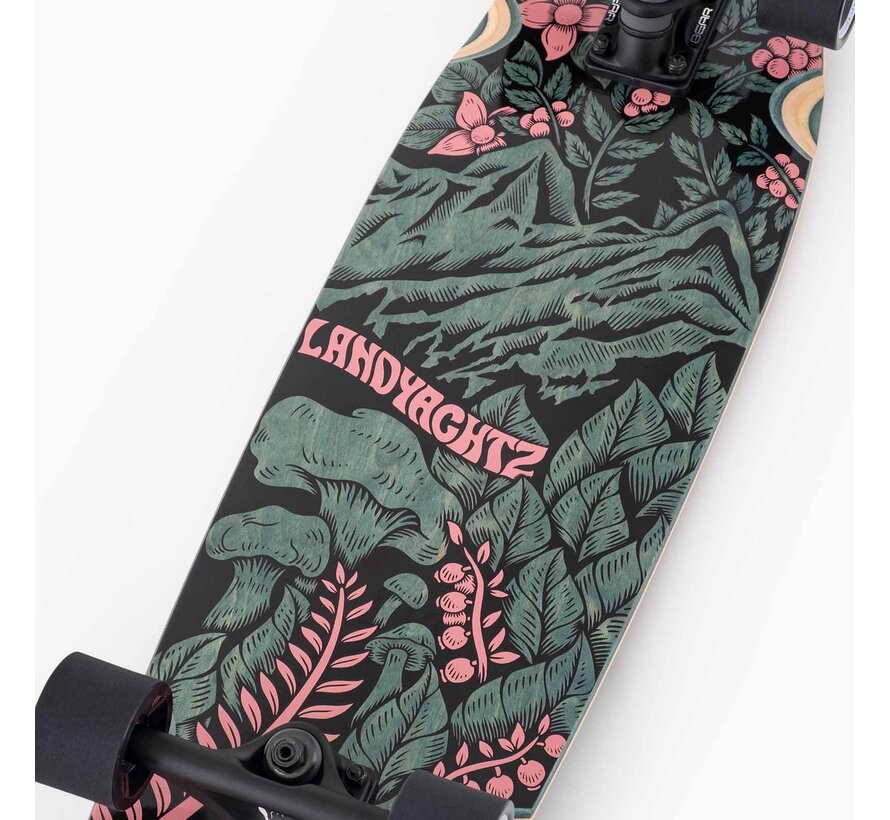 Landyachtz Dugout Escape 31.5" Cruiser – Compacte en Wendbare Cruiser voor Dagelijks Gebruik