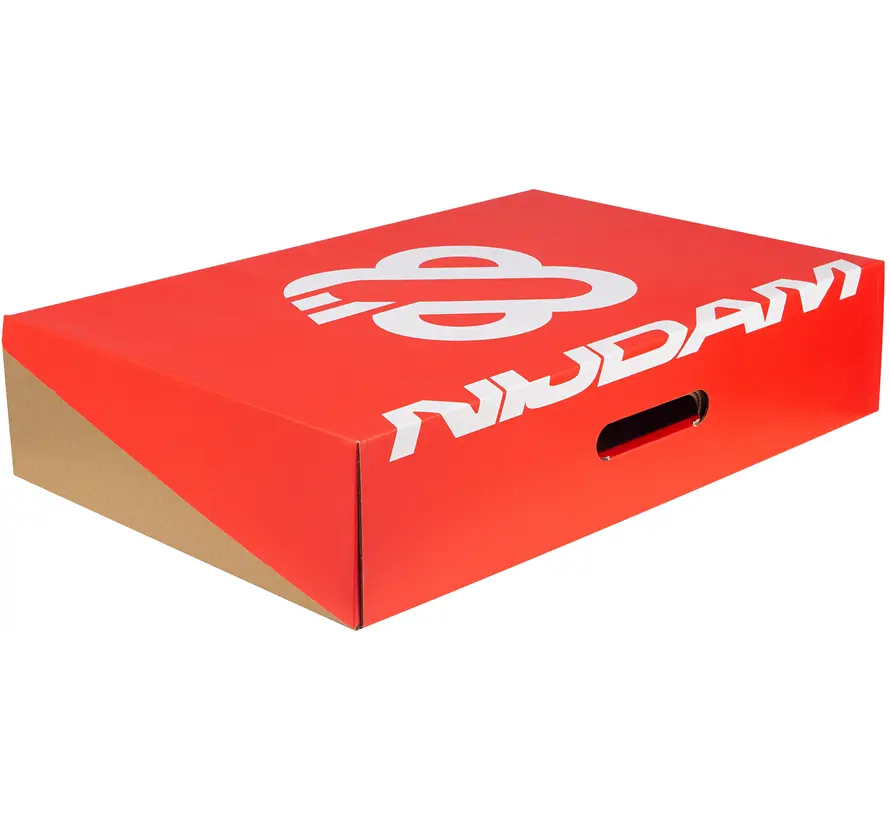 Patins à roulettes Nijdam Ramblin' – Patins à roulettes classiques en cuir avec châssis en aluminium et roulements ABEC 7