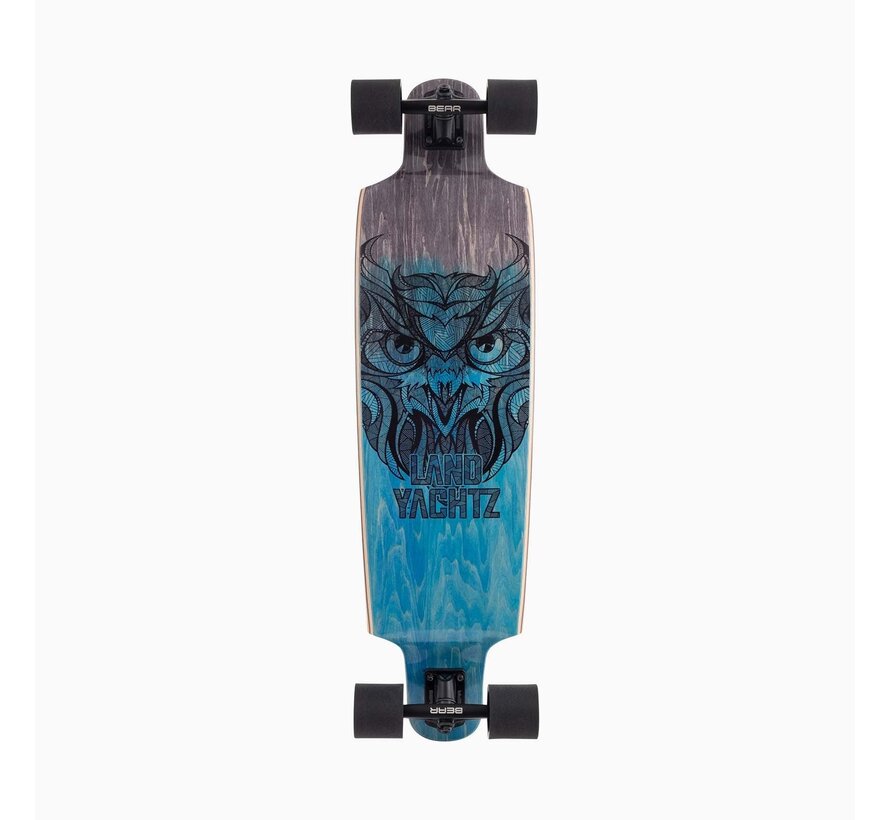Longboard Cruiser Landyachtz Top Cat Owl 37" – Stabilità e controllo ottimali per l'uso quotidiano