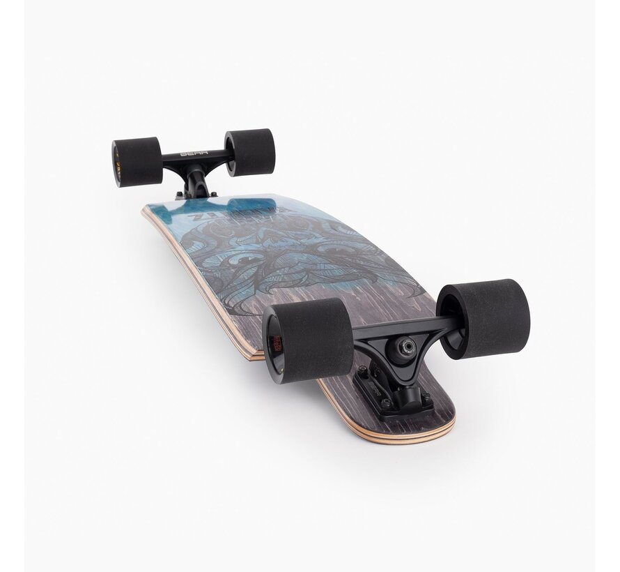 Longboard Landyachtz Top Cat Owl de 37" Cruiser: Máxima estabilidad y control para el día a día