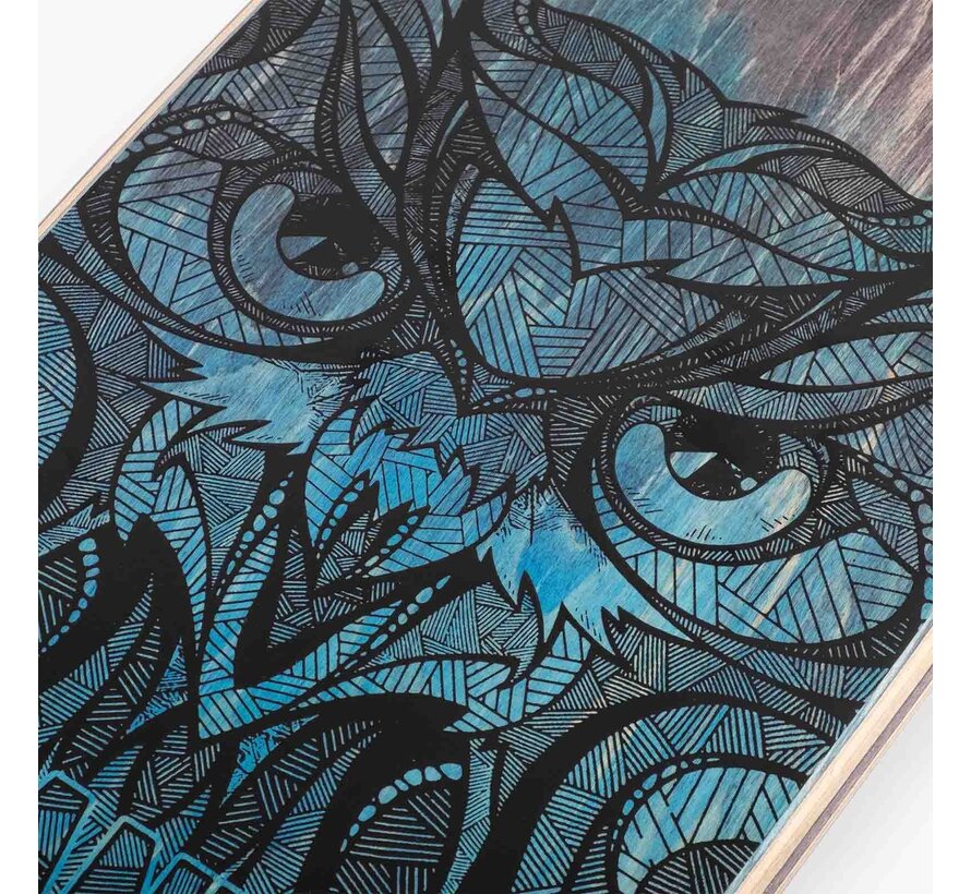 Longboard Cruiser Landyachtz Top Cat Owl 37" – Stabilità e controllo ottimali per l'uso quotidiano