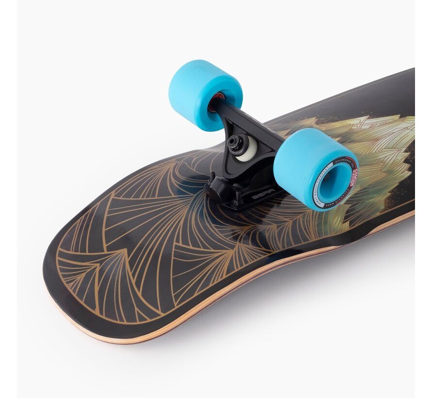 Landyachtz Tugboat Ultra Carve Light Peak 30" Cruiser – Compact Carving Machine for Surfy Rides