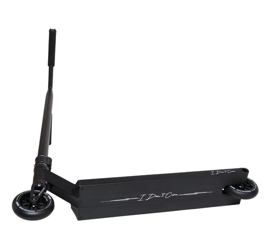 NKD IDC Stuntstep – Zwarte, Robuuste Parkstep met 110 mm Wielen