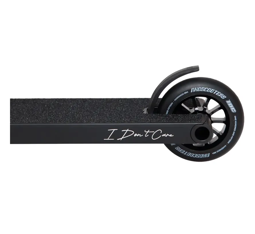 NKD IDC Stuntstep – Zwarte, Robuuste Parkstep met 110 mm Wielen
