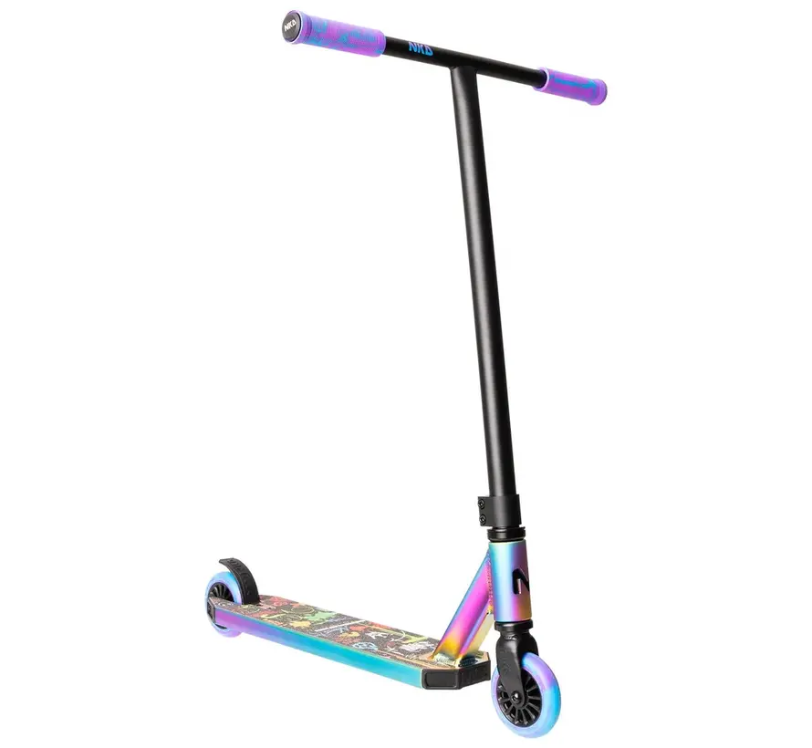 Patinete acrobático NKD Next Generation Matt NEO con barra en T