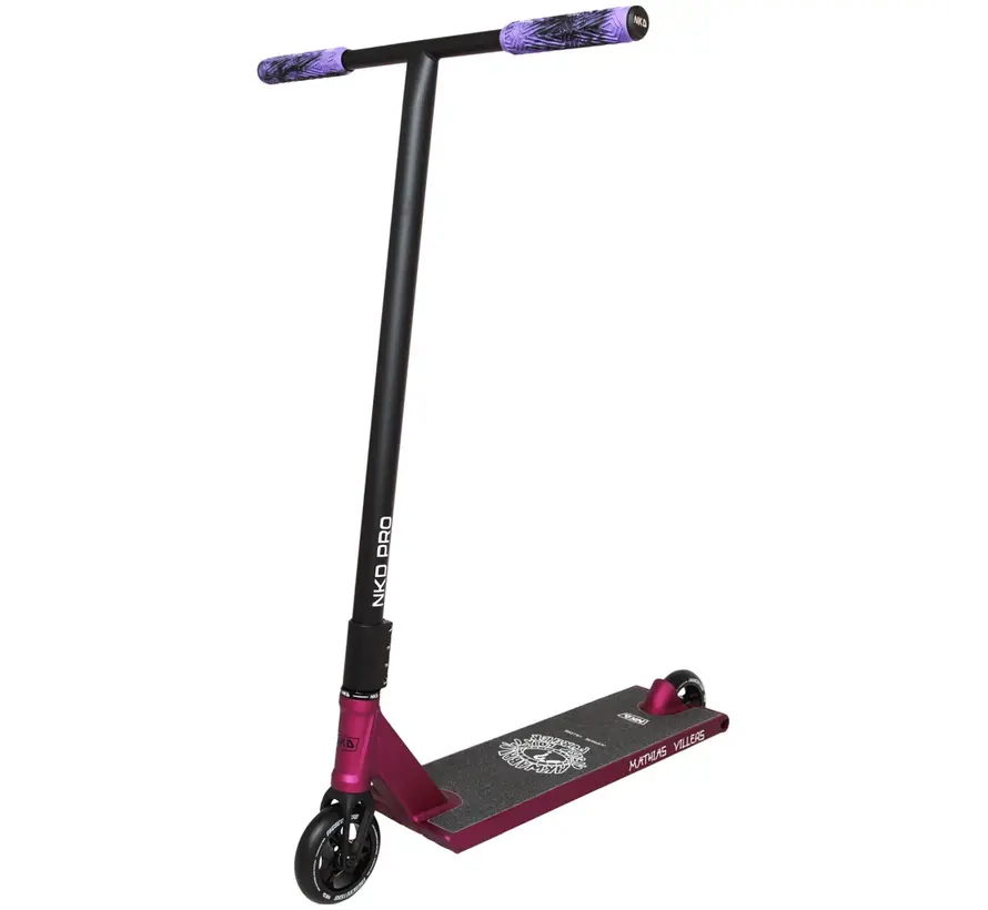 NKD MV Pro Stuntstep Viola – Parkstep resistente con ruote da 110 mm e cuscinetti ABEC‑9