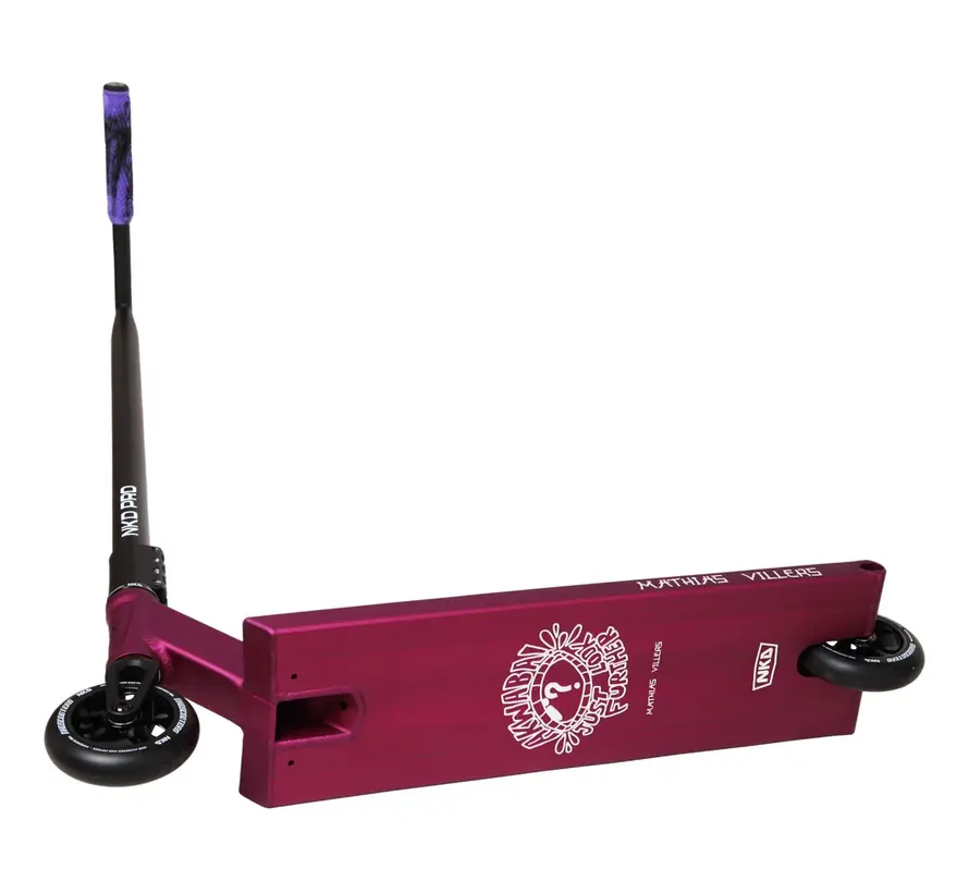 NKD MV Pro Stunt Scooter Purple – Durable Park Scooter with 110 mm Wheels and ABEC‑9 Bearings