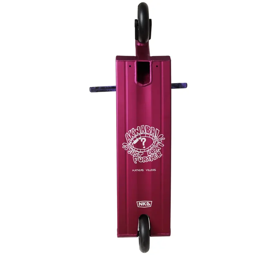 NKD MV Pro Stuntstep Viola – Parkstep resistente con ruote da 110 mm e cuscinetti ABEC‑9