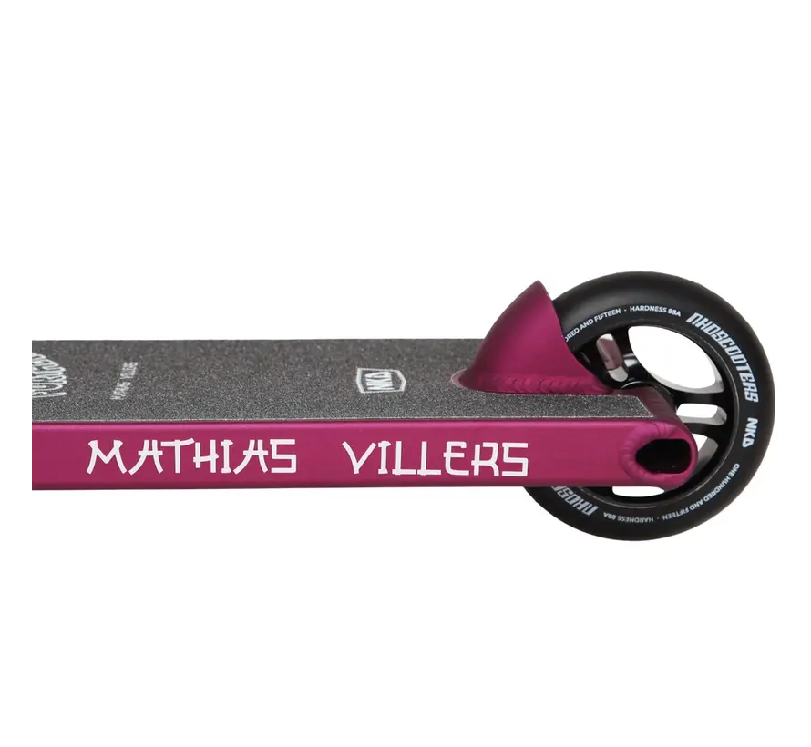 NKD MV Pro Stunt Scooter Lila – Robuster Park-Scooter mit 110 mm Rädern und ABEC‑9 Kugellagern