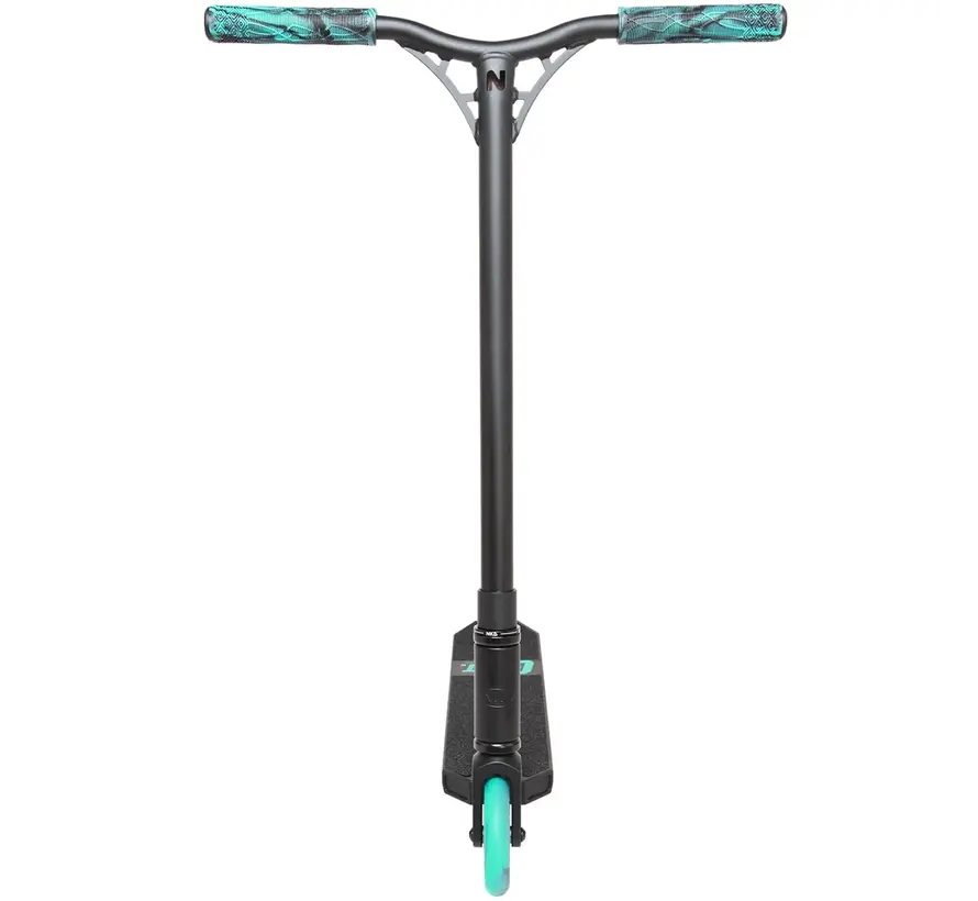 Trottinette freestyle NKD Goat Noir/Menthe – Trottinette de park robuste avec roues de 110 mm et compression HIC