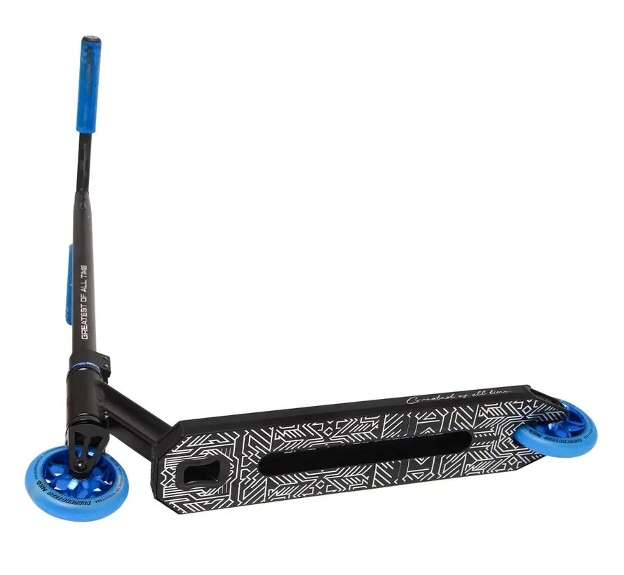 NKD Goat Stuntstep Noir/Reflex – Parkstep robuste avec roues de 110 mm et compression HIC