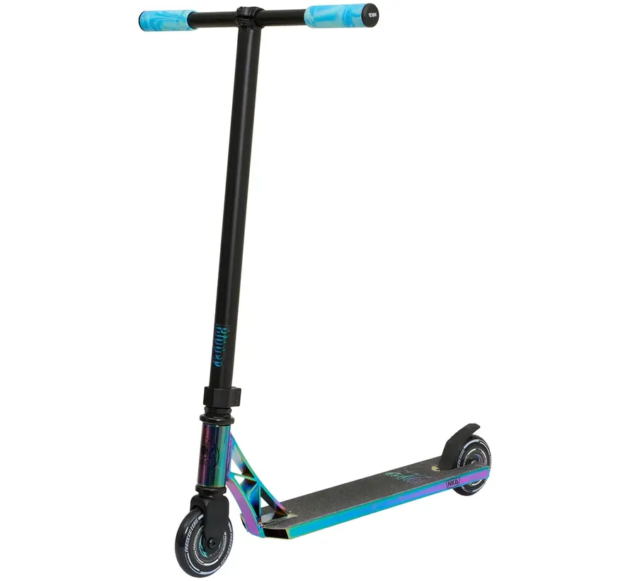 NKD Ripper Stuntstep Neochrome – Parkstep cool avec roues de 110 mm et compression HIC
