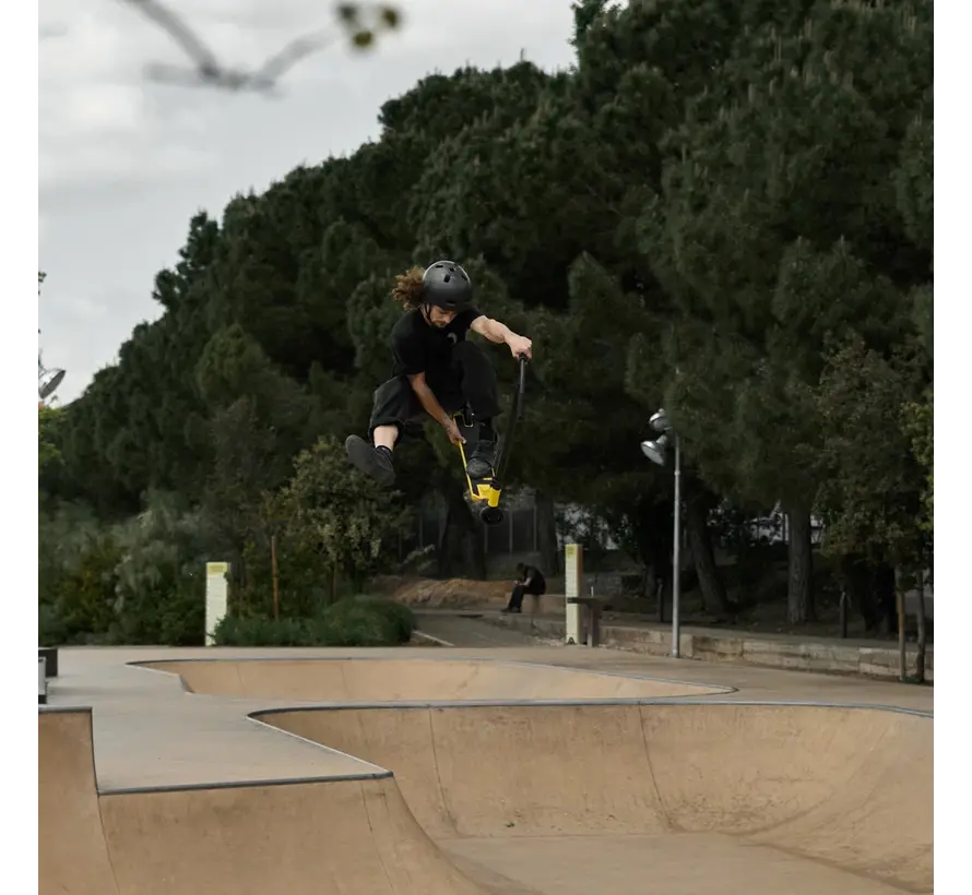 NKD IDC Stuntstep Raw 85 cm – Parkstep robusto con ruote da 115 mm e compressione HIC