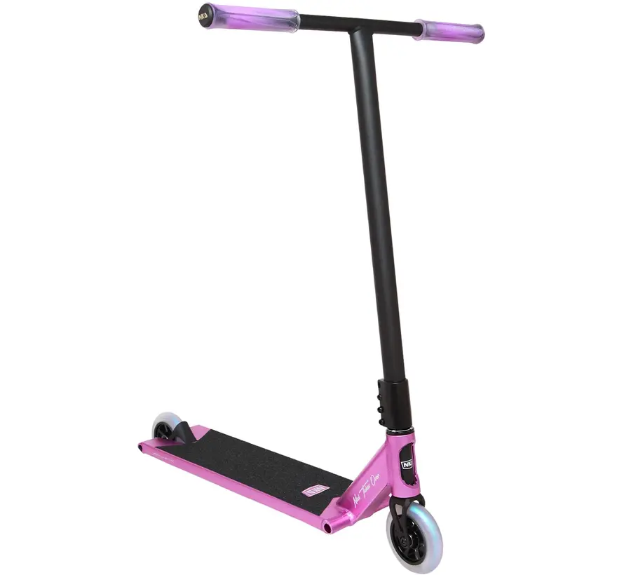 NKD Mono Street Stuntstep Purple – Starker Streetstep mit 120 mm Rollen & HIC Kompression