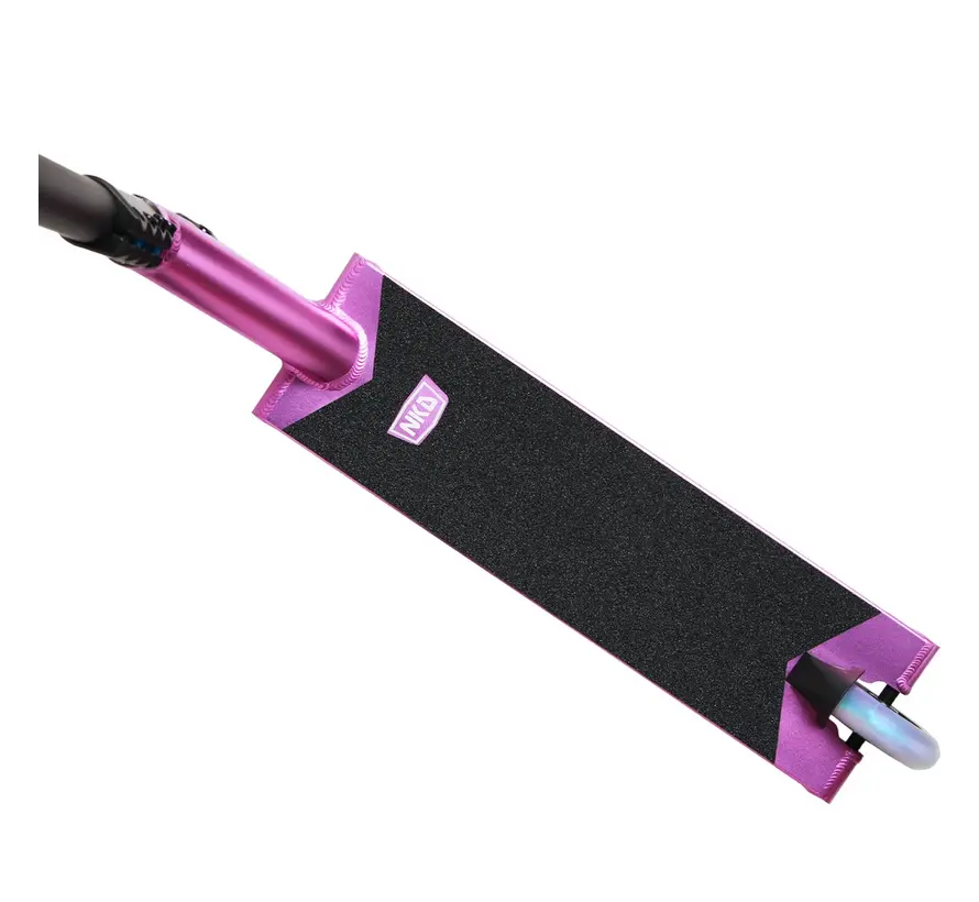 NKD Mono Street Stuntstep Morado: un robusto Streetstep con ruedas de 120 mm y compresión HIC