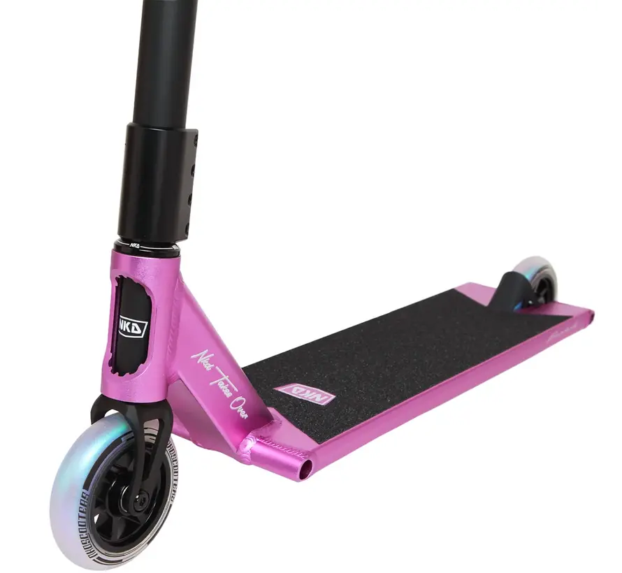 NKD Mono Street Stuntstep Purple – Starker Streetstep mit 120 mm Rollen & HIC Kompression