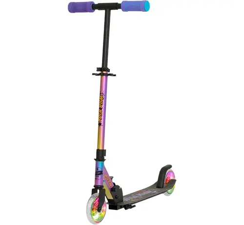 Story Story Wild Kids Opvouwbare Autoped NEO LED – Stoere Kinderstep met Verstelbaar Stuur & Voetrem