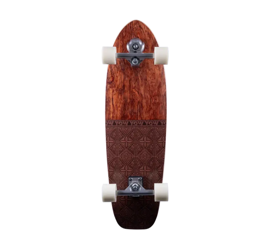 Surfskate YOW Teahupoo 34″ – Puissance stable grâce au système de trucks Meraki S5