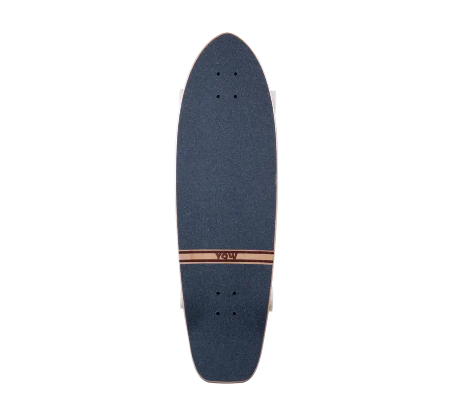 Surfskate YOW Teahupoo 34″ – Puissance stable grâce au système de trucks Meraki S5