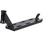 Longway Kaiza+ Deck Black – 19″ × 4.5″ light aluminum stunt scooter deck with peg-cut & flex brake