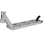 Longway Kaiza+ Deck Raw: base para patinete acrobático de aluminio ligero de 19″ × 4,5″ con corte de clavijas y freno flexible