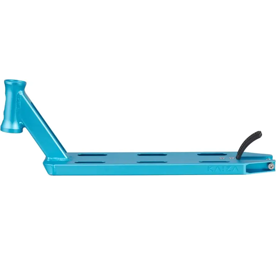 Longway Kaiza+ Deck Teal – 19″ × 4.5″ licht aluminium stuntstep deck met peg-cut & flex rem - Copy - Copy