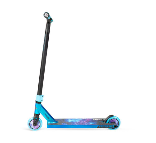 MGP MGP Carve Extreme Infinite – aluminiowa hulajnoga akrobacyjna z kołami o średnicy 110 mm, uchwytami typu „squid” o średnicy 150 mm i łożyskami K1 ABEC‑9