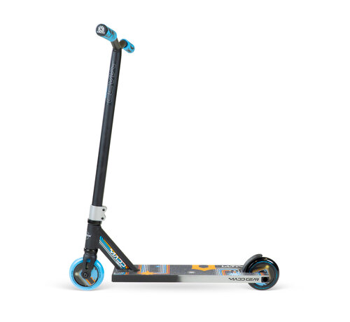 MGP MGP Carve Ultimate Black/Grey – Aluminum stunt scooter with 110mm wheels, IHC compression & low-riser T-bar