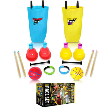 4FUN 4FUN Wacky Race Obstakel Parcours Set