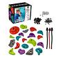 Slacker Rock Climbing Kit 20 Piece – Includes 20 climbing holds, 3 climbing ropes & attachment for indoor and outdoor use