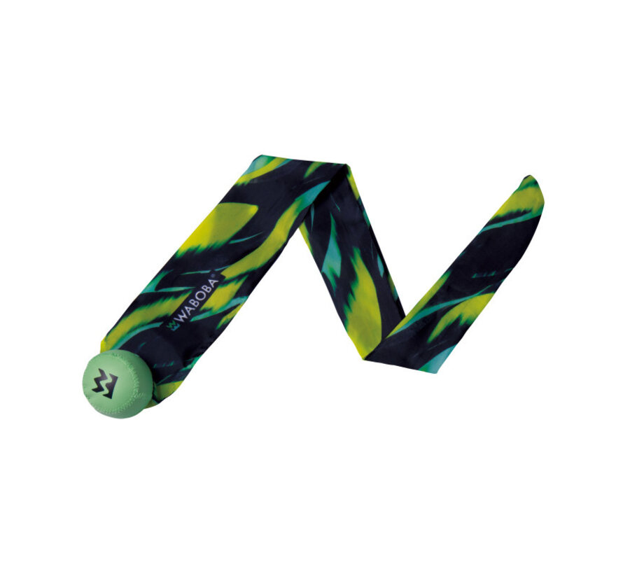 Waboba Tailball – Werfen und Fangen mit einem weichen PU-Ball und buntem 80 cm langen Schwanz