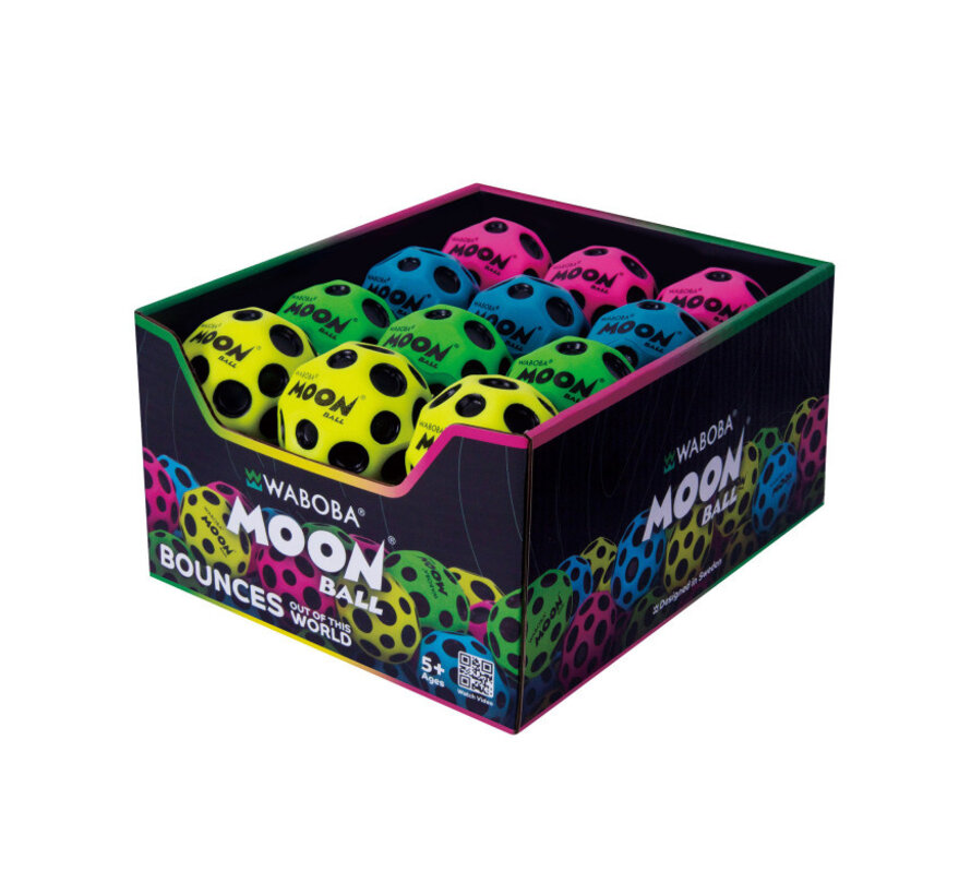 Waboba Moon Ball – De ultieme hyper‑bouncy bal met craters & verrassende "pop"-bounce