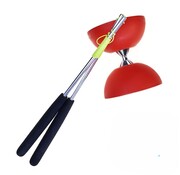 HQ HQ Diabolo z pałeczkami w kolorze czerwonym