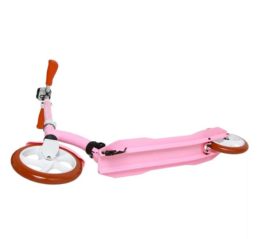Story Opvouwbare Transportstep Retro Ride Pink / White