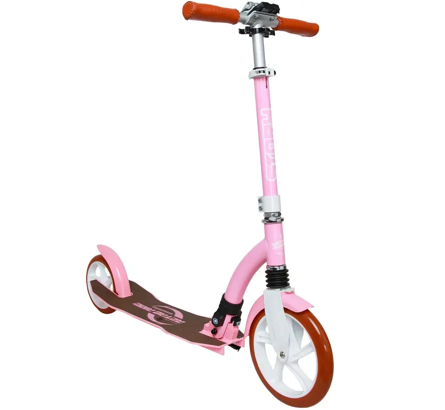 Story Monopattino pieghevole da trasporto Retro Ride Rosa / Bianco