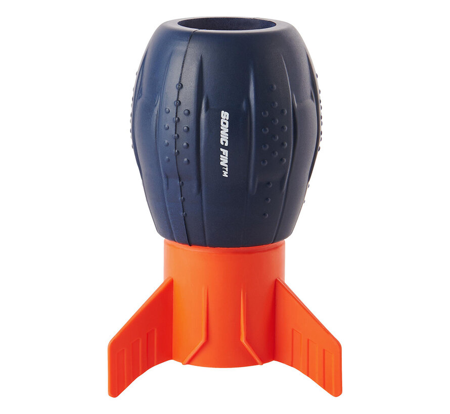 Aerobie Sonic Fin – Pallone da football in schiuma giroscopica per la massima distanza e spirale di qualità professionale