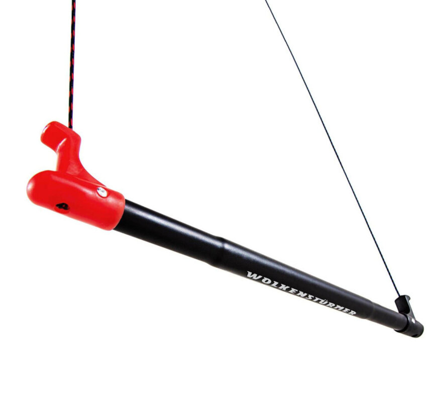 Wolkenstürmer 2 Lines Kite Control Bar – 56 cm handlebar with Safety Leash (Kitekiller)