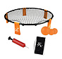 Sunflex X‑Ball Roundnet – Jeu de Roundnet compact avec filet de 90 cm, 3 balles, pompe et sac de transport