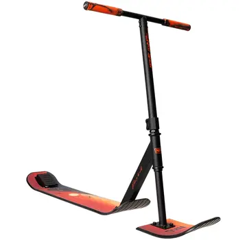 NKD Patinete acrobático de nieve NKD negro/rojo de 82 cm