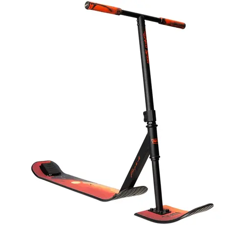 NKD Trottinette de neige NKD rouge/noire – 82 cm, trottinette haute performance pour figures et glissades